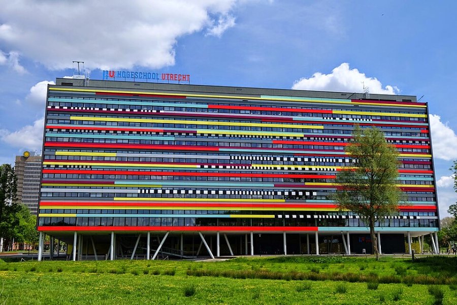 De skyline van Utrecht met de Domtoren